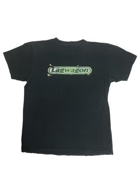 Lagwagon T-Shirt Punk Rock Band Fat Wreck Chords Y2K Sk8 2000s Music Tee Skate